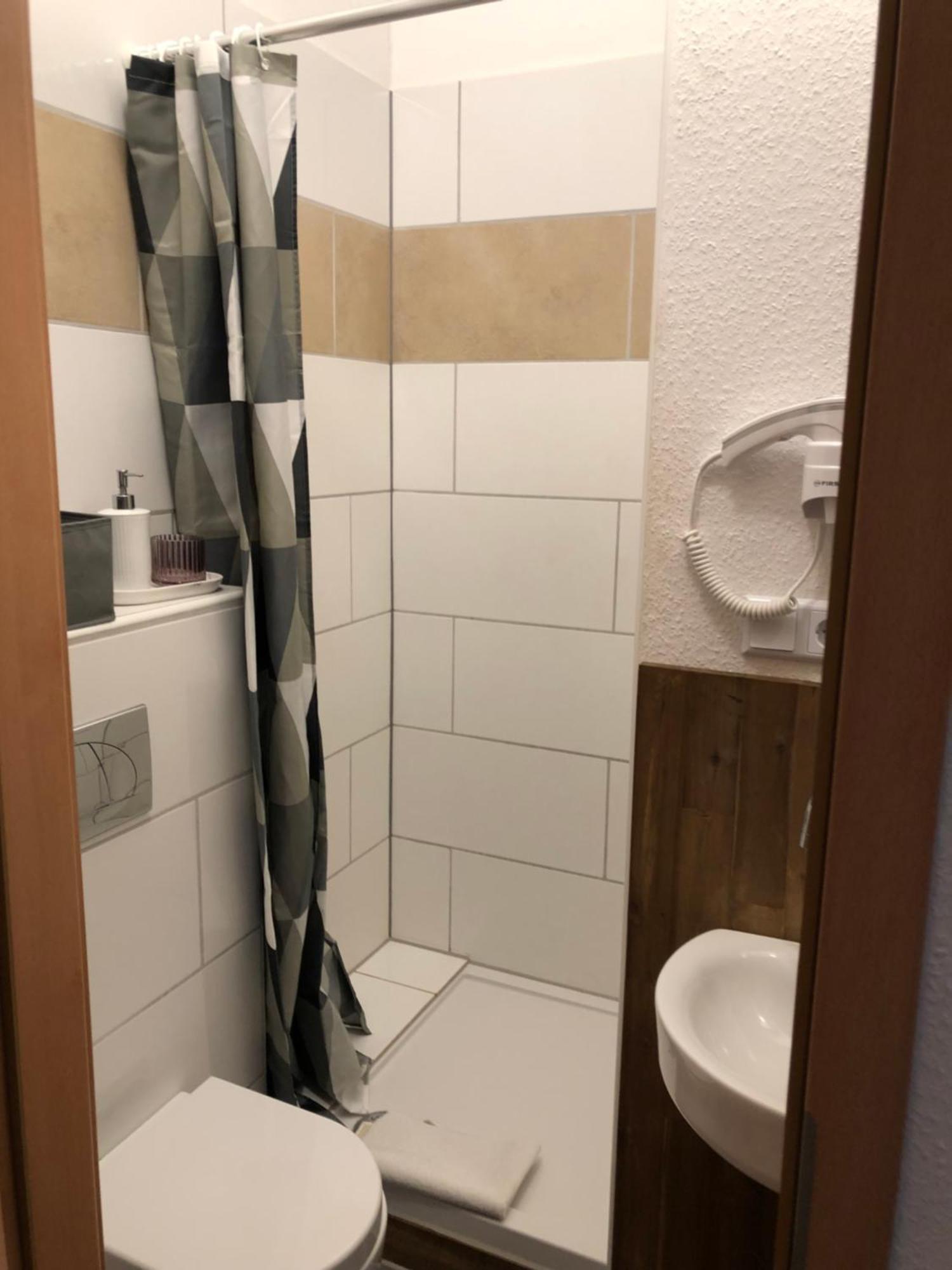 Pension Am Roemerhof Münzenberg Exterior foto